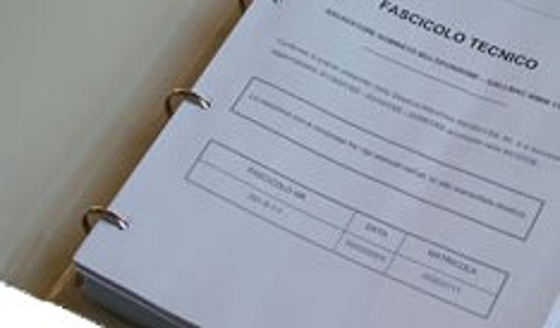 Cosa contiene il fascicolo tecnico | Certificazionece