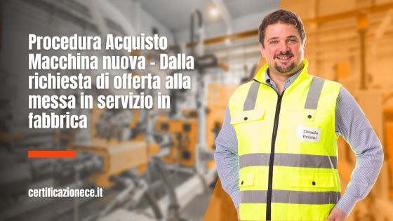 Procedura di acquisto per una macchina nuova | Certificazionece
