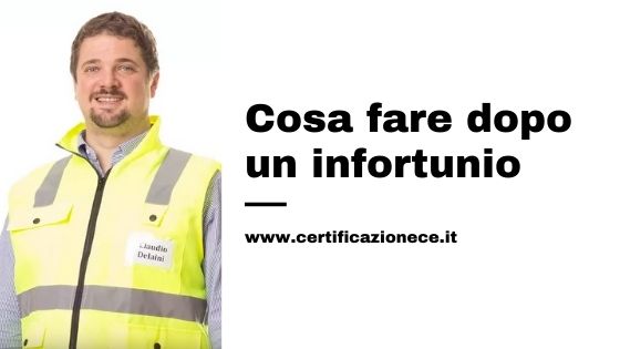Cosa fare e non fare in caso di infortunio.