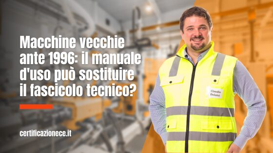Macchine vecchie fascicolo tecnico